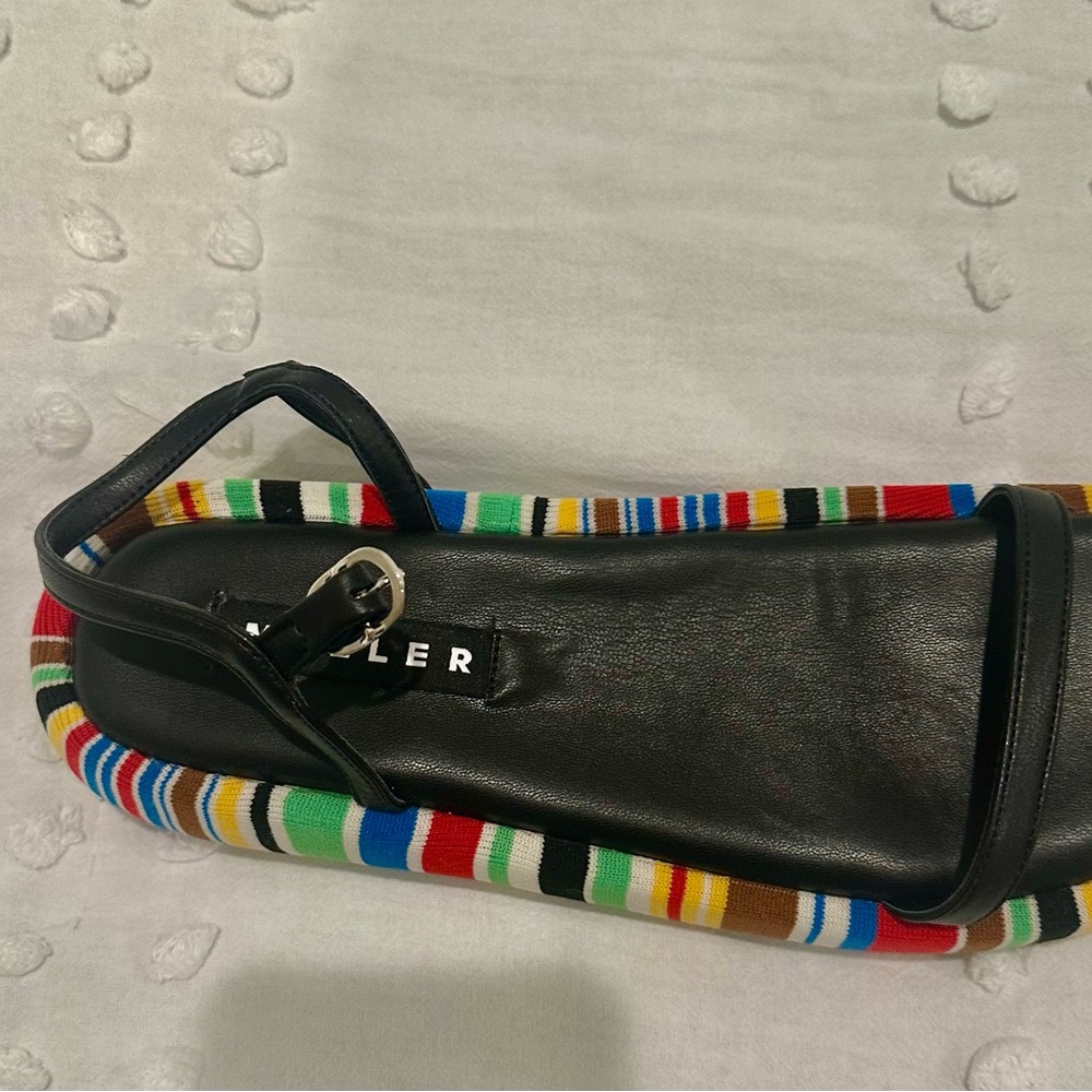Simon Millet Leather Cushioned Footbed Slingback Sandals - Picture 5 of 5